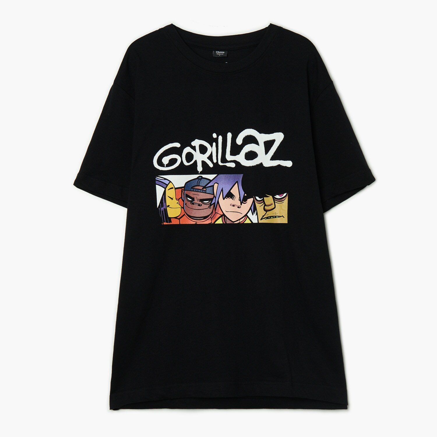 Cropp - Черна Тениска С Принт Gorillaz