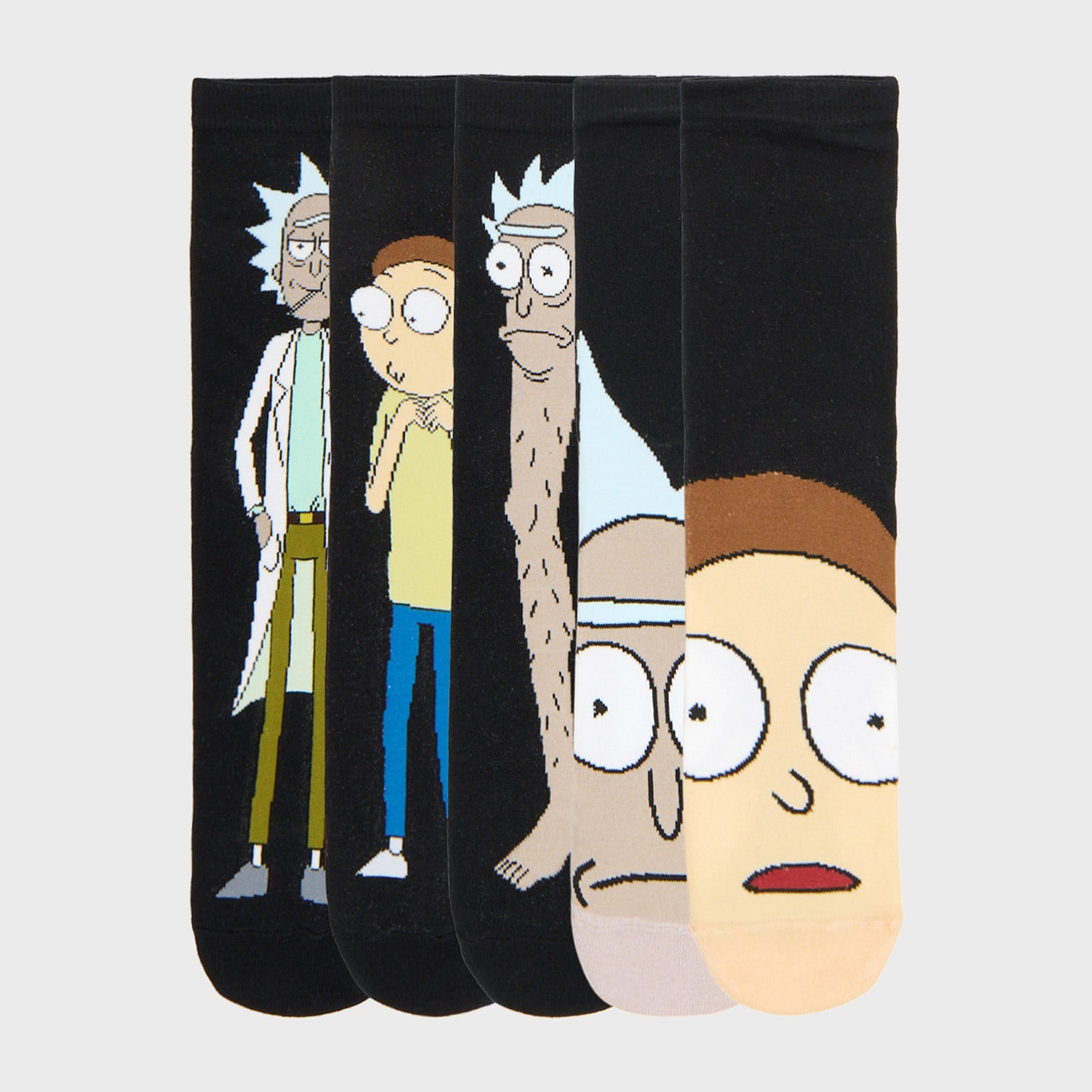 Cropp - Чорапи с шарка, 5 чифта Rick and Morty - многоцветен