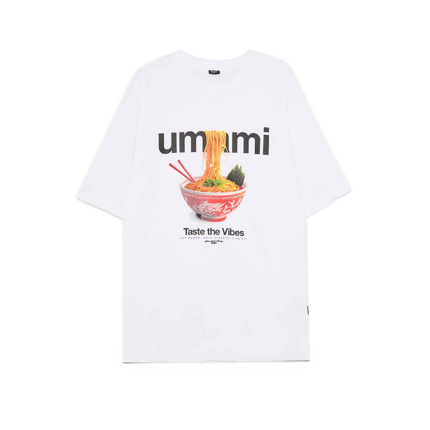 Cropp - Бяла тениска с принт - бял