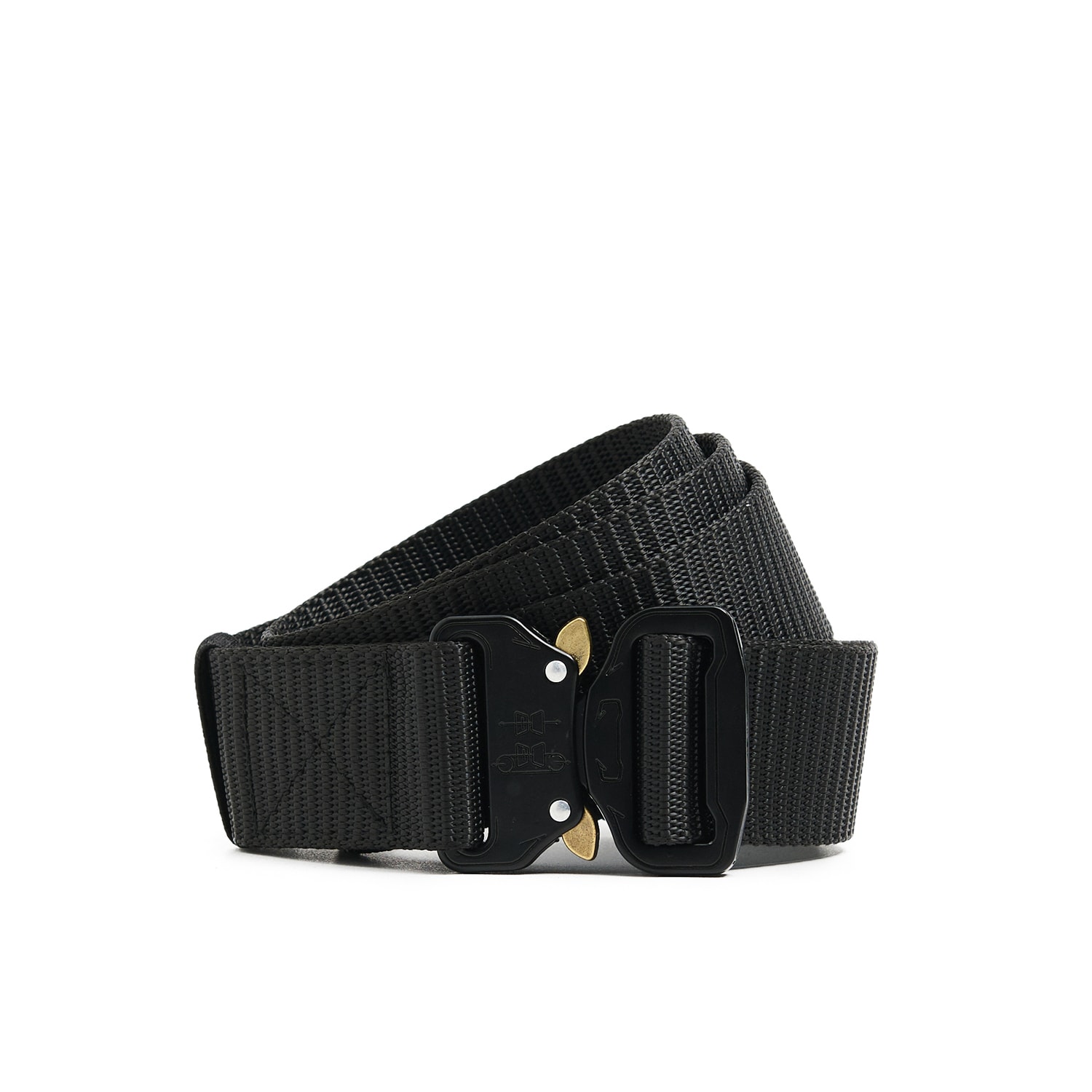 Cropp - Колан с оплетен ремък - черeн