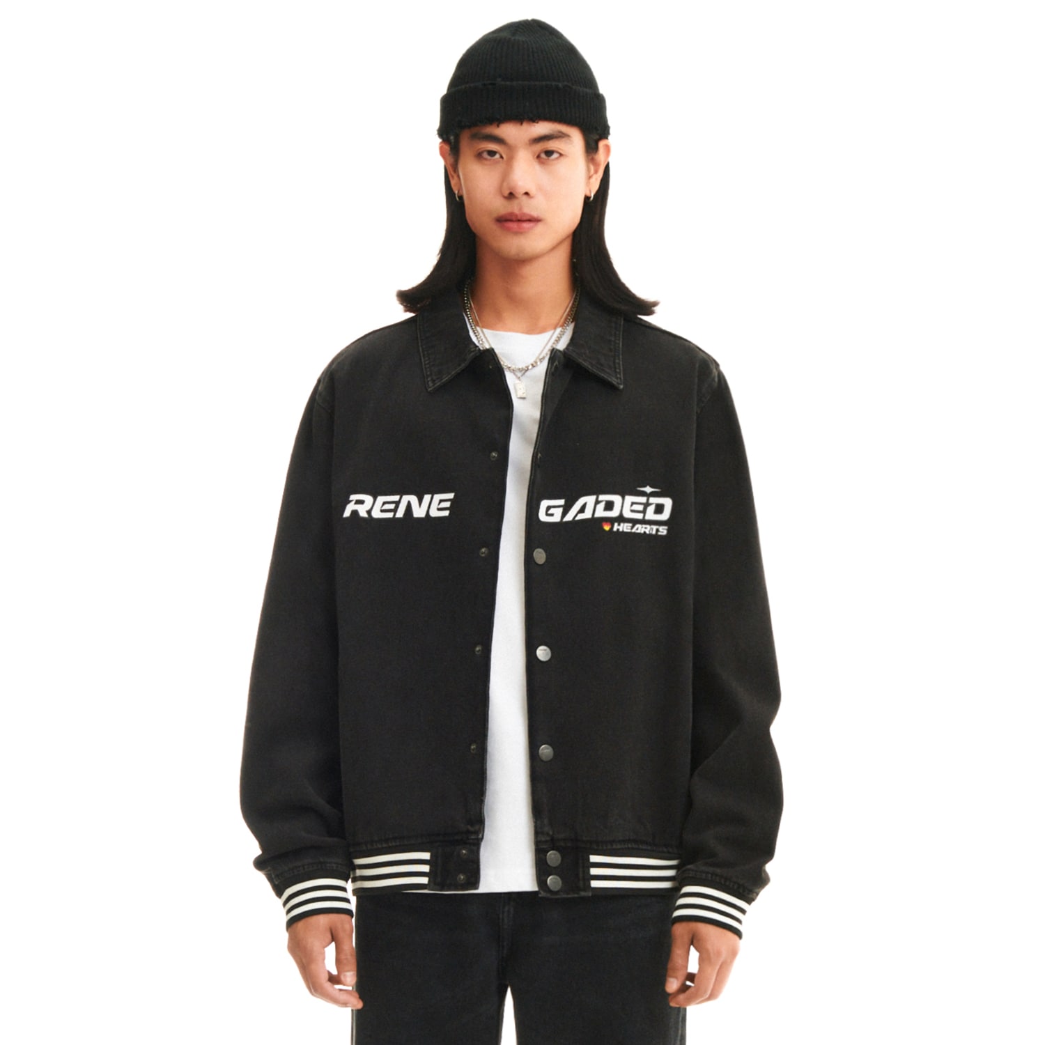 Cropp - Дънково яке - черeн