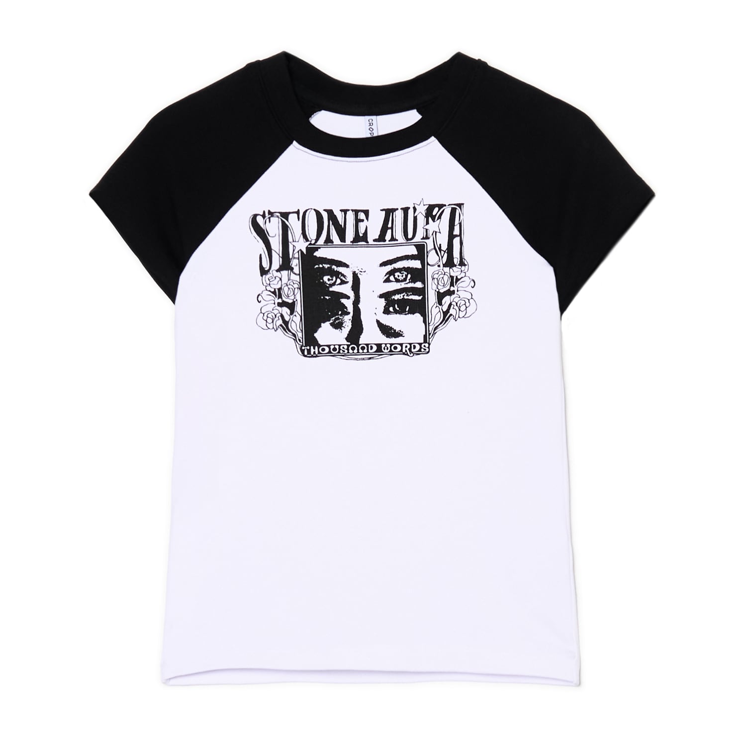 Cropp - Бяла тениска с принт - бял