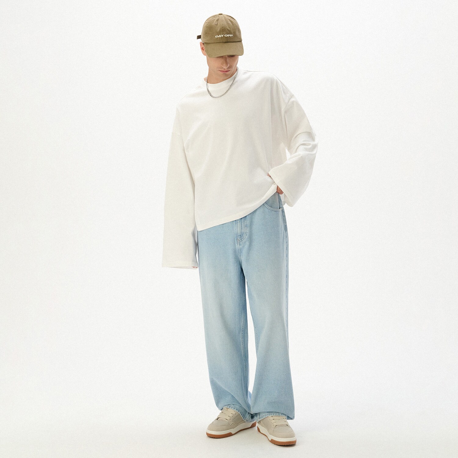 Cropp - Super baggy дънки - cин