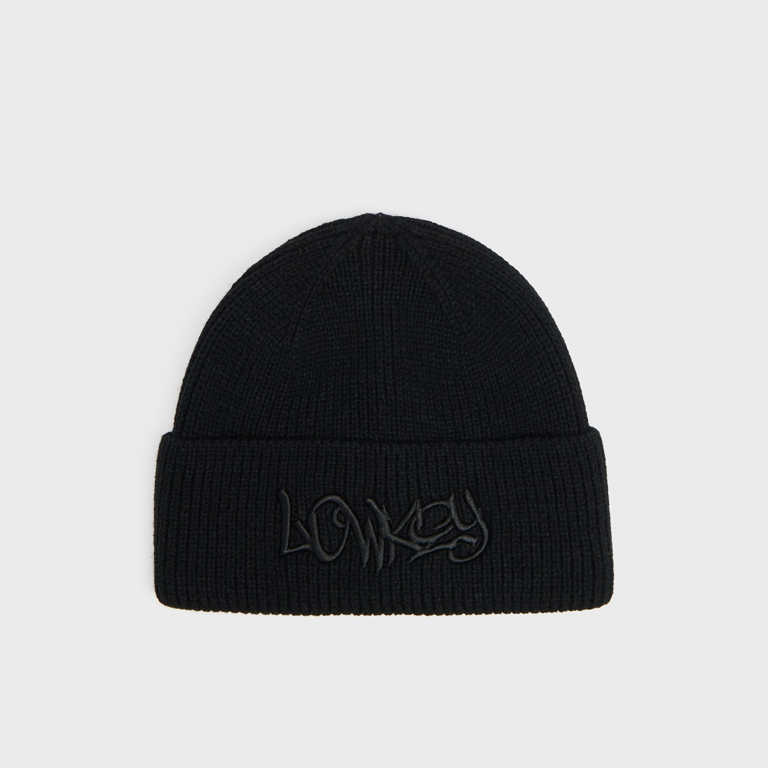 Cropp - Шапка beanie с нашивка - черeн