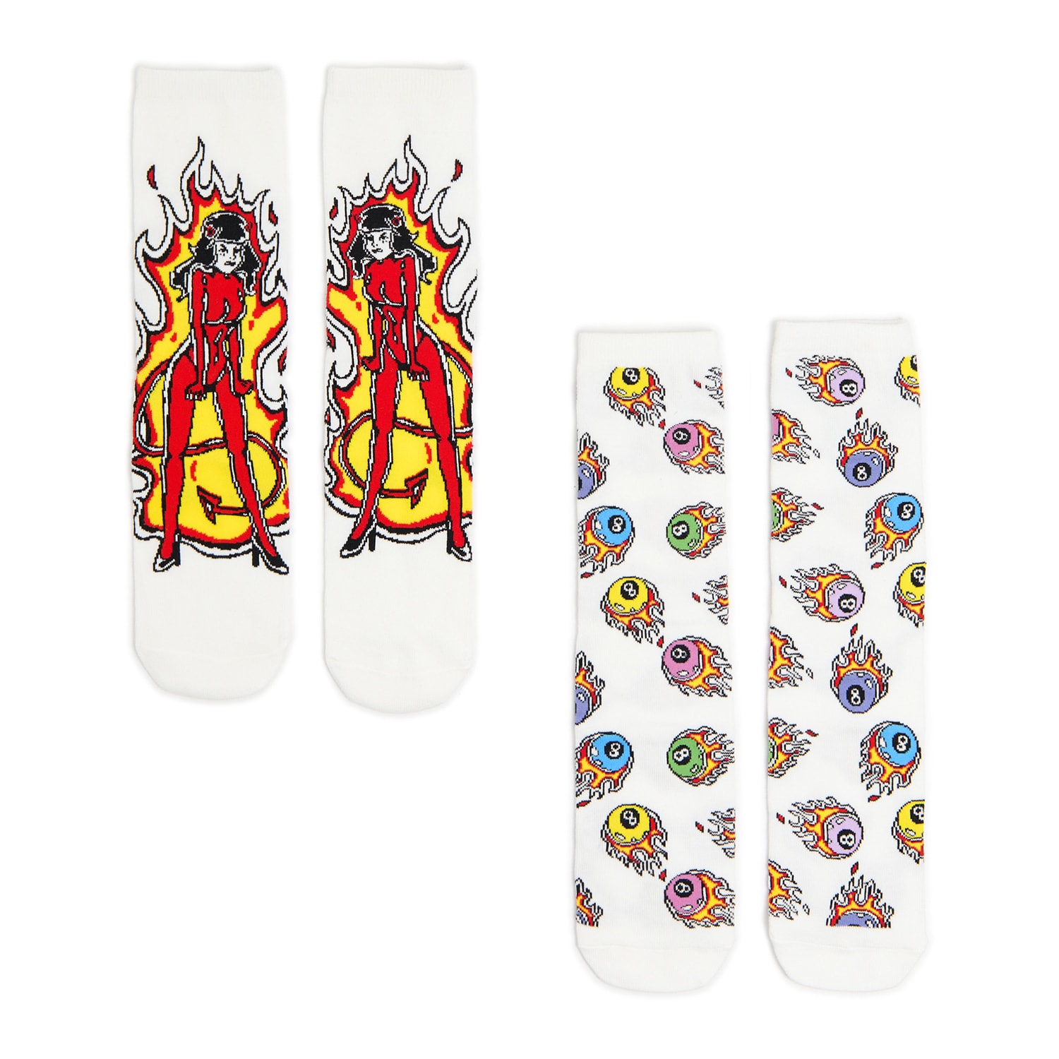 Cropp - 2 чифта чорапи - бял