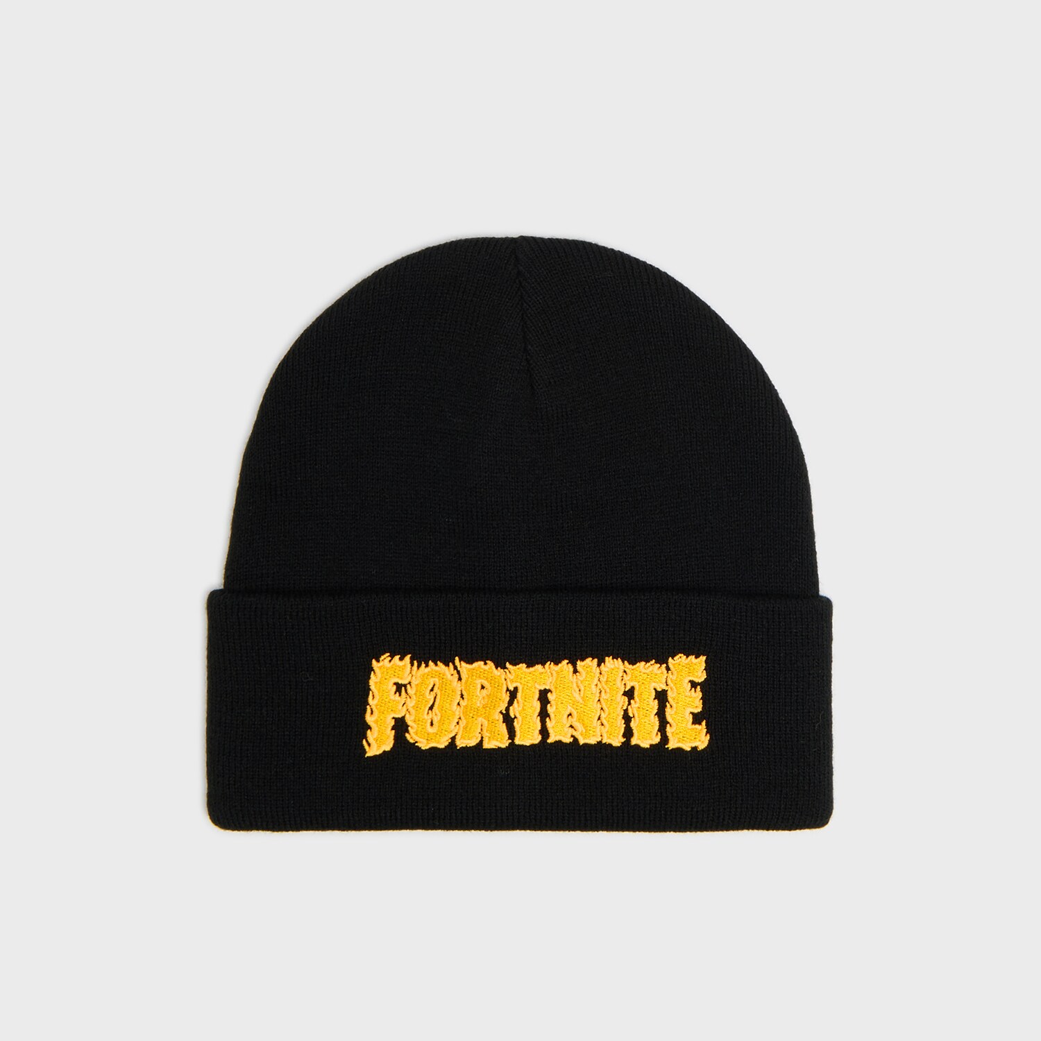 Cropp - Черна шапка beanie с нашивка Fortnite - черeн