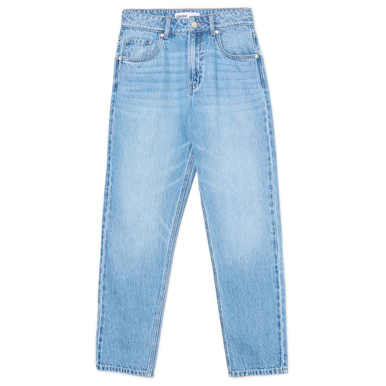 Cropp - Дънки тип mom - cин