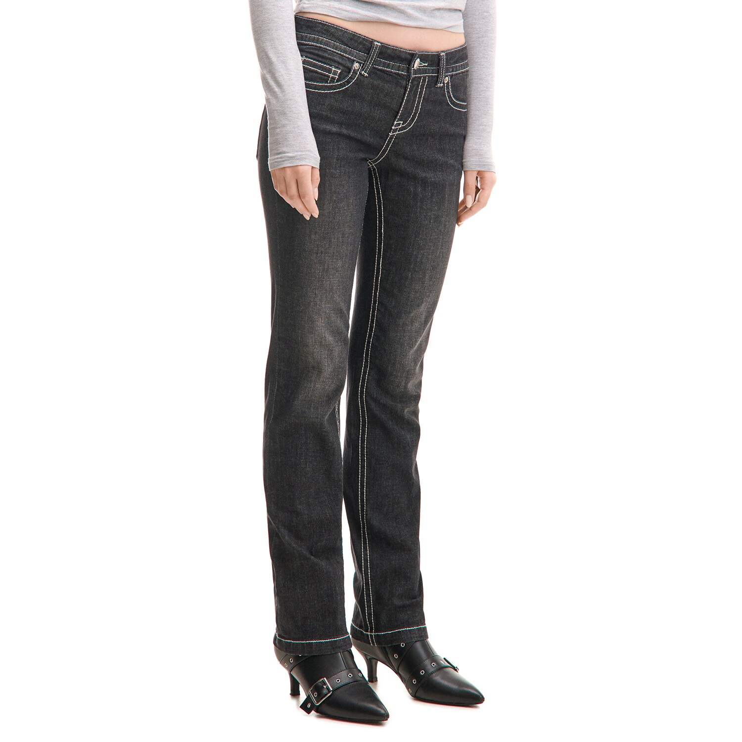 Cropp - Дънки slim fit - черeн