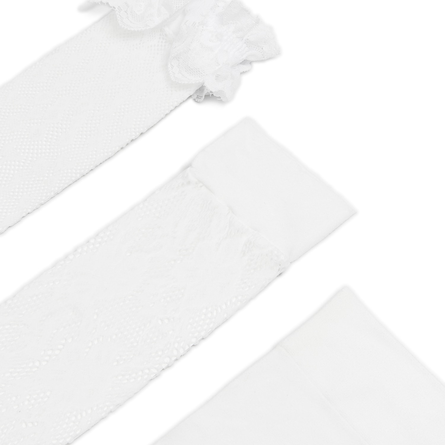 Cropp - Чорапи над коляното - бял