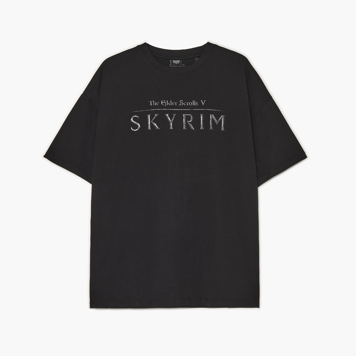 Cropp - Черна Тениска С Принт Skyrim