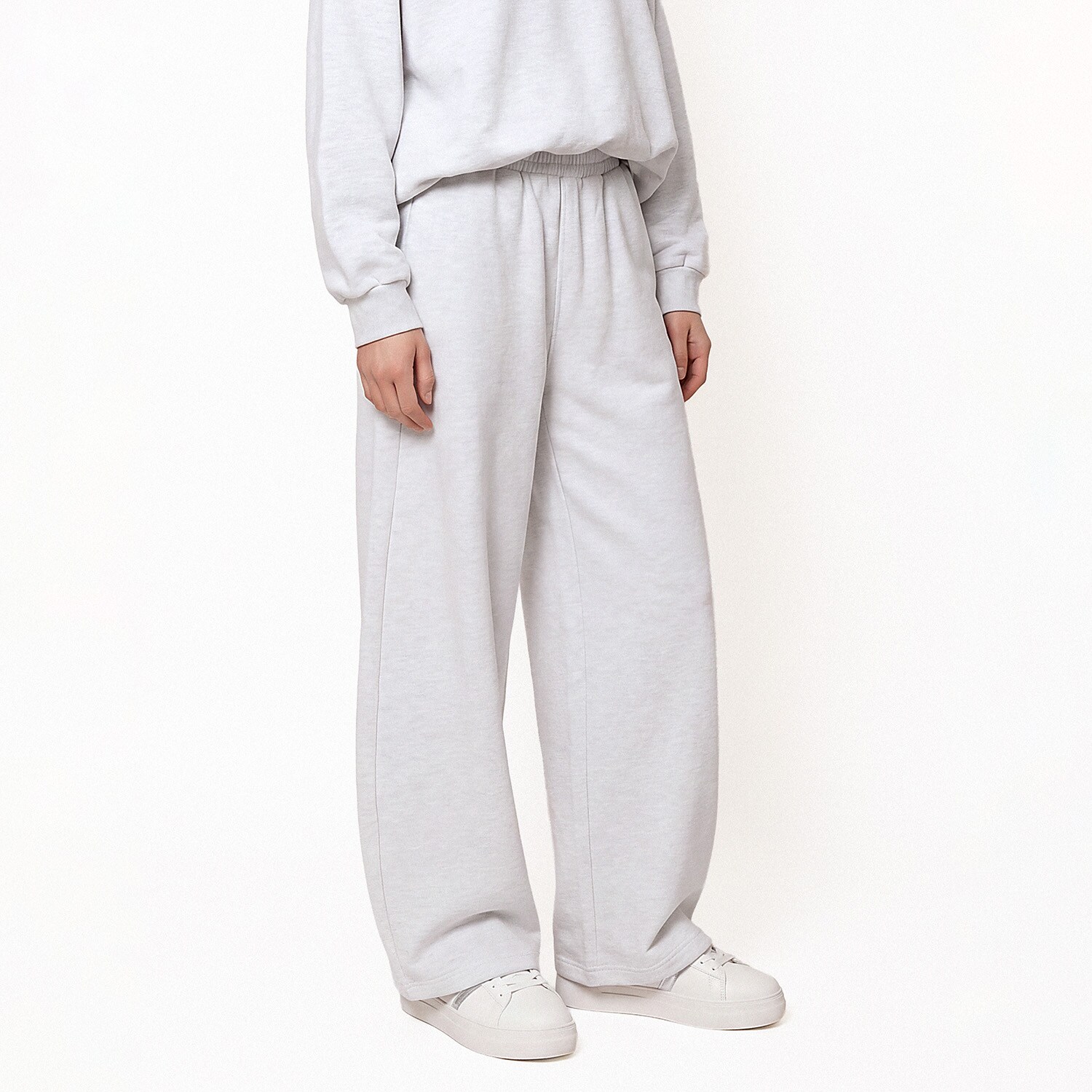 Cropp - Baggy Спортни панталони - Светло сиво
