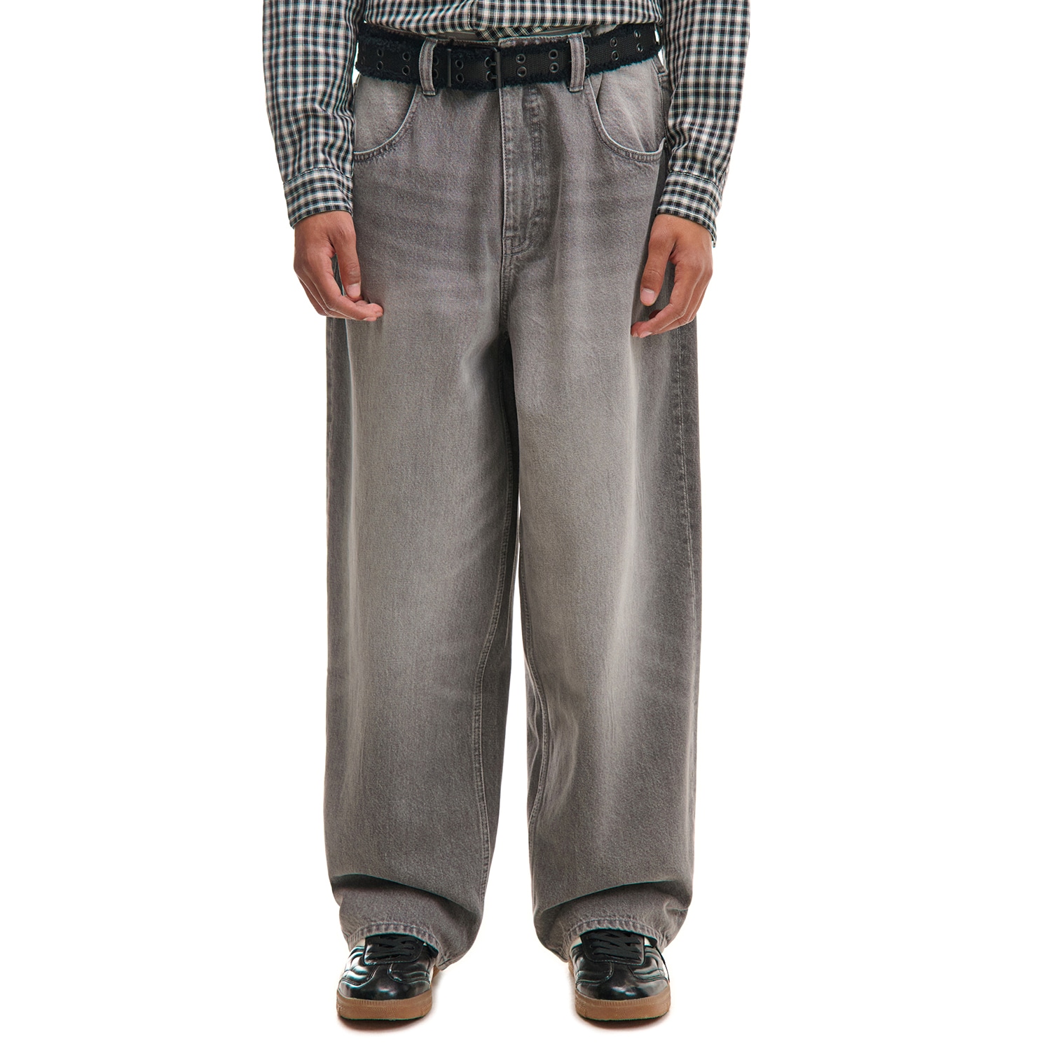 Cropp - Дънки super baggy - Светло сиво