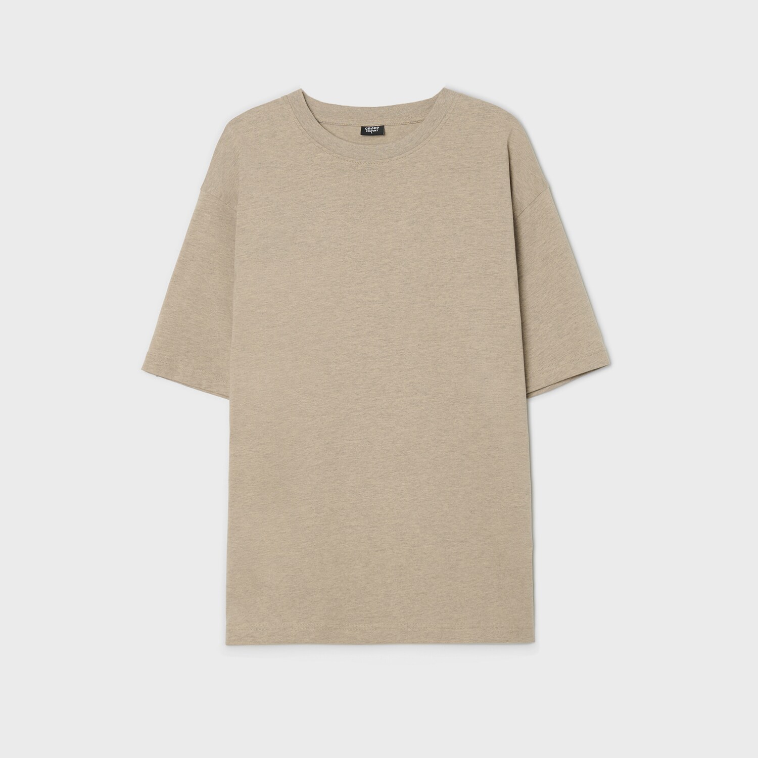 Cropp - Тениска basic - бежово