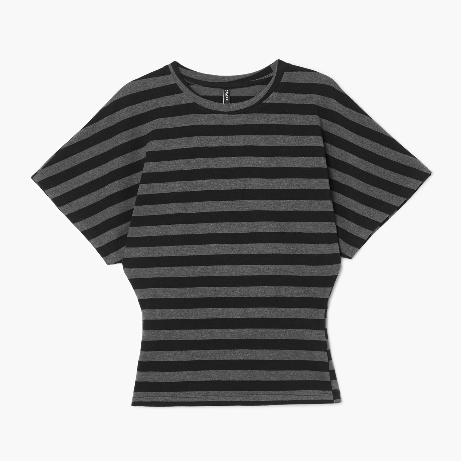 Cropp - Изчистена тениска - тъмносиво