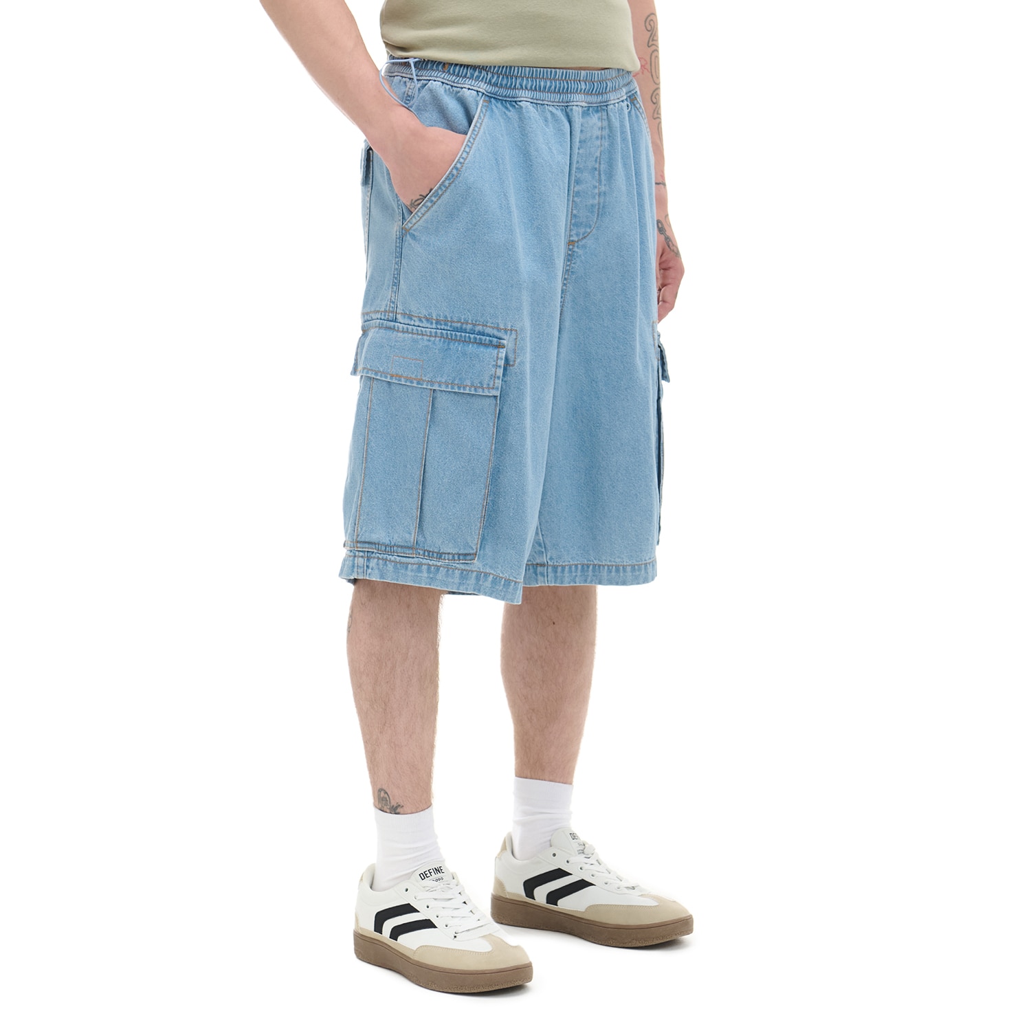 Cropp - Дънкови къси панталони - cин