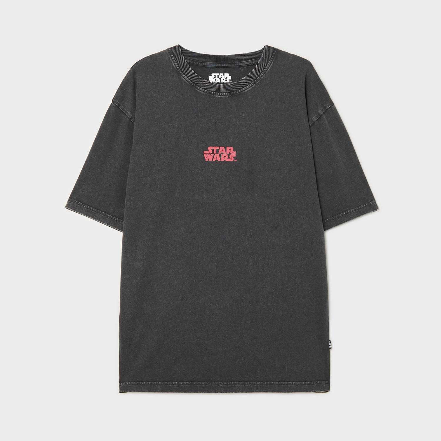 Cropp - Тениска с избелен ефект Star Wars Darth Maul - черeн