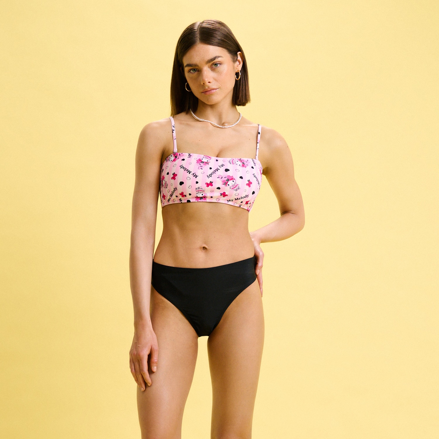 Cropp - Долнище на бански костюм My Melody - черeн