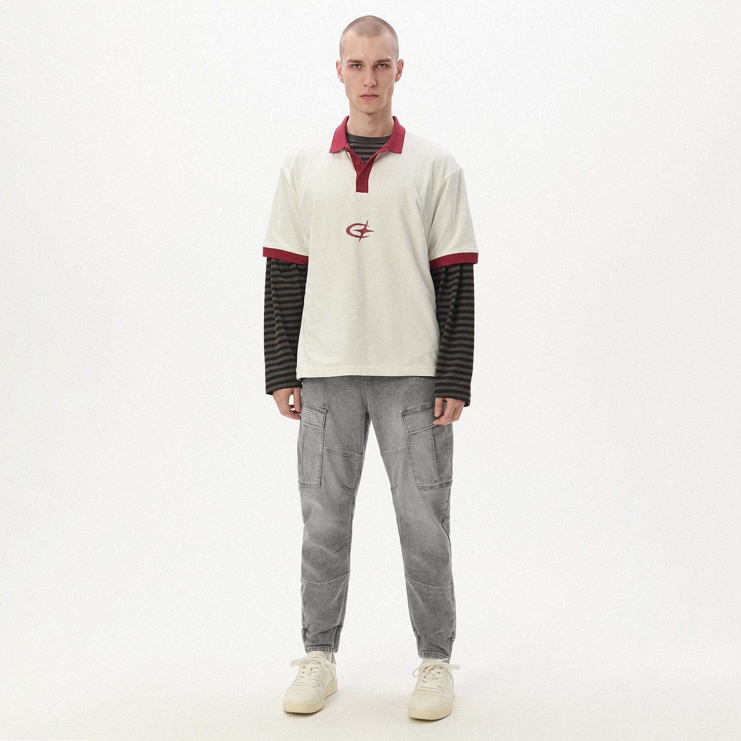 Cropp - Дънки Jogger - сив