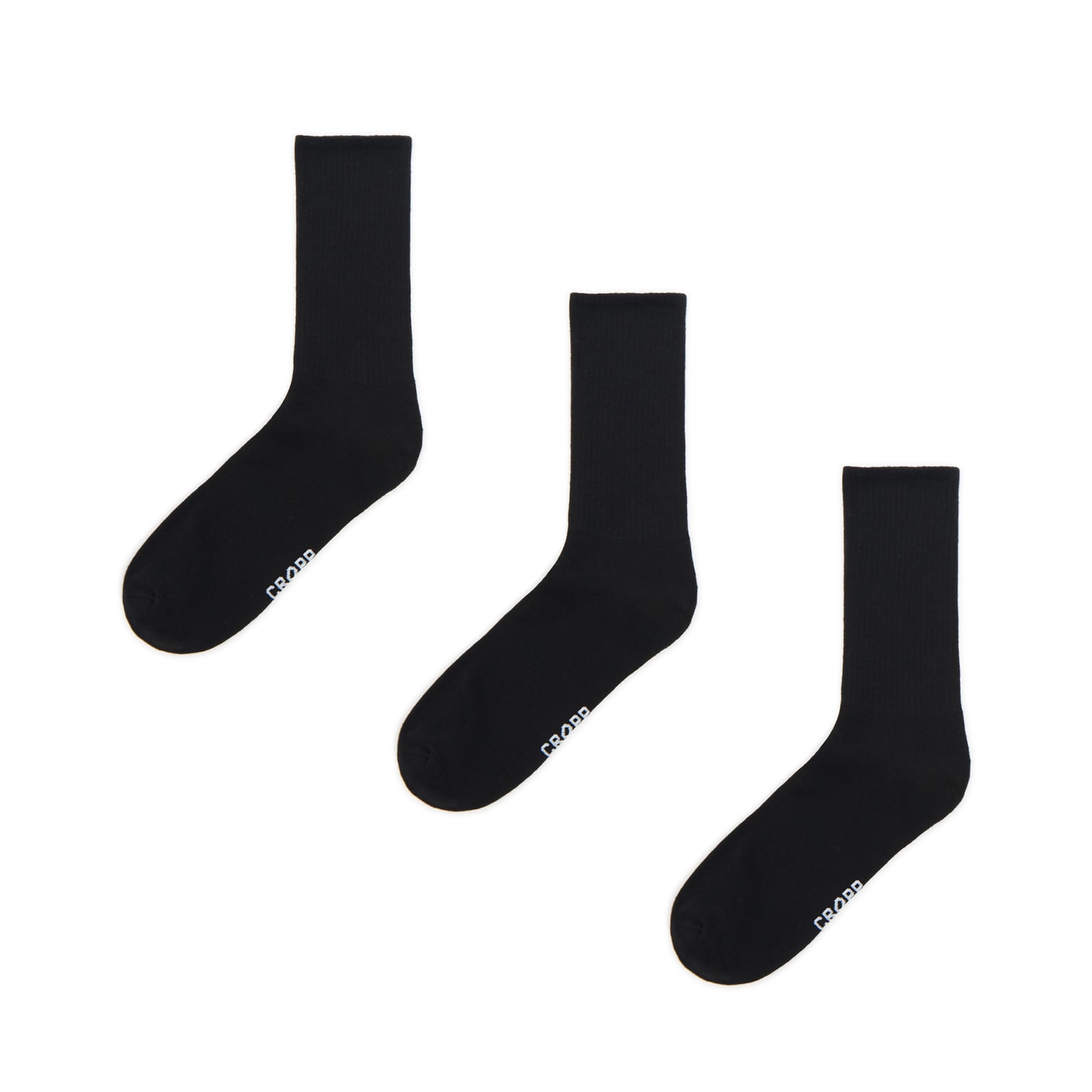 Cropp - 3 чифта чорапи - черeн