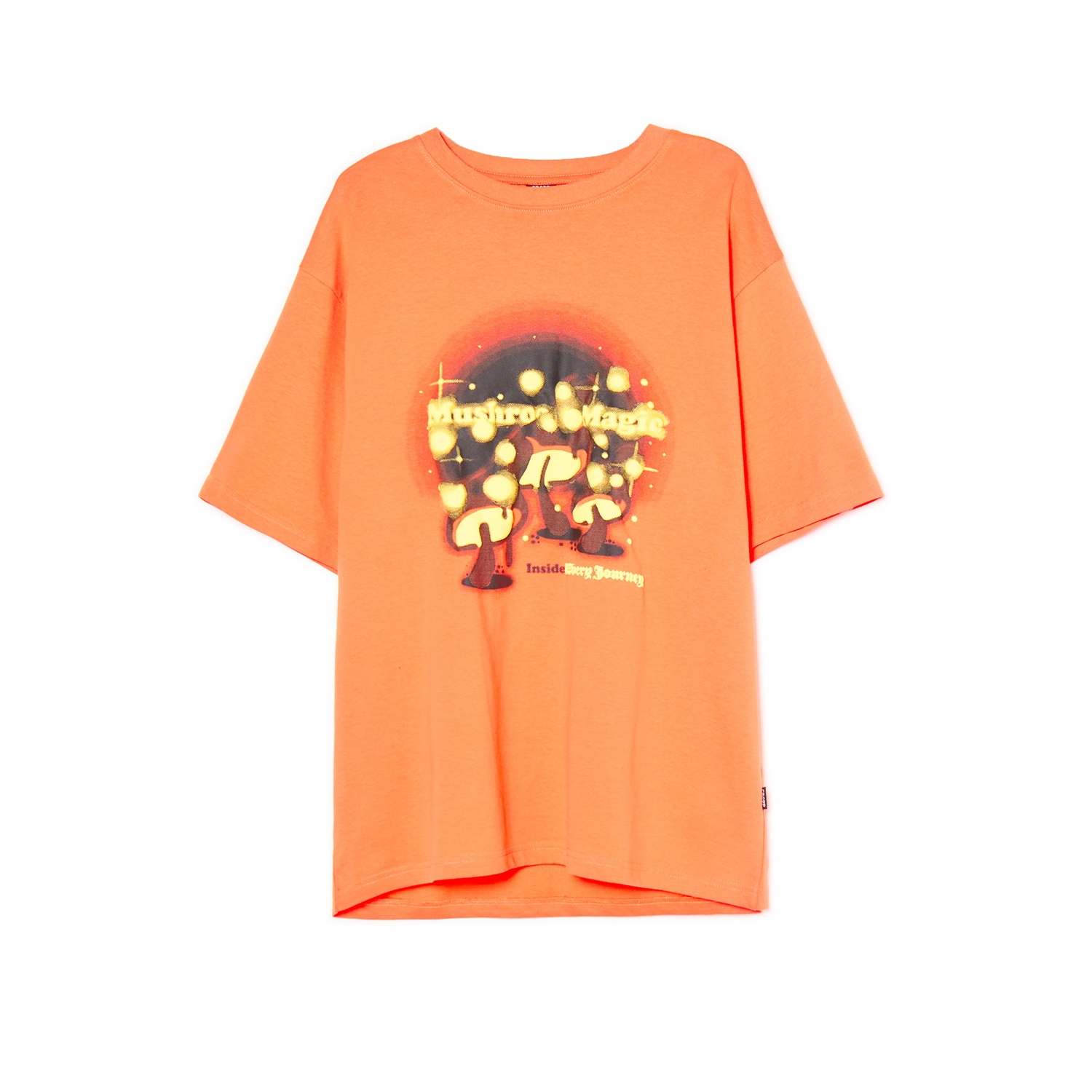 Cropp - Pánské tričko - mandarinková