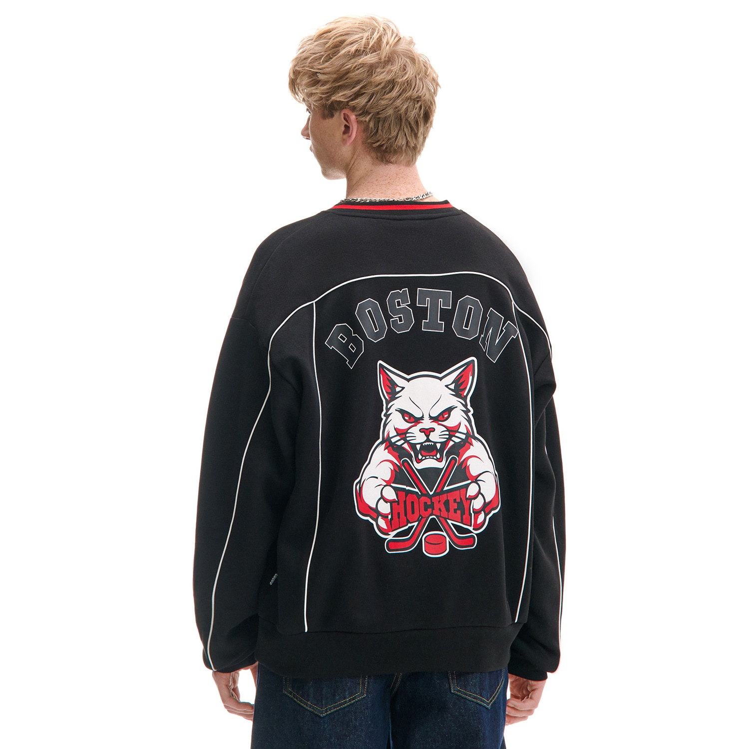 Cropp - Černá mikina - černý