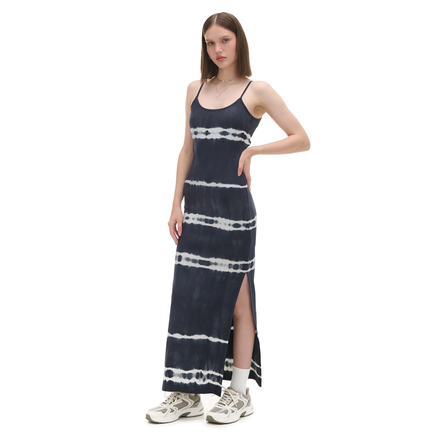 Cropp - Šaty na ramínka - černý