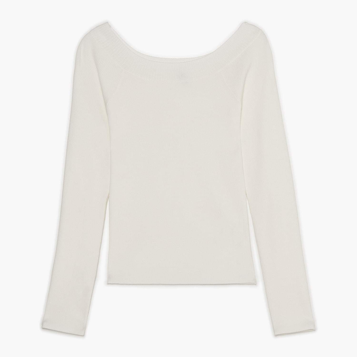 Cropp - Svetr s odhalenými rameny - béžová