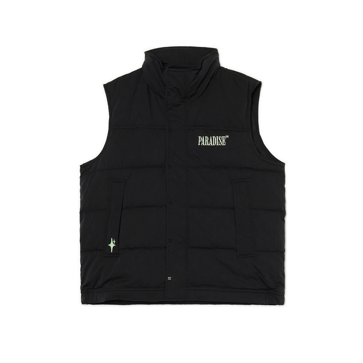 Cropp - Prošívaná vesta - černý