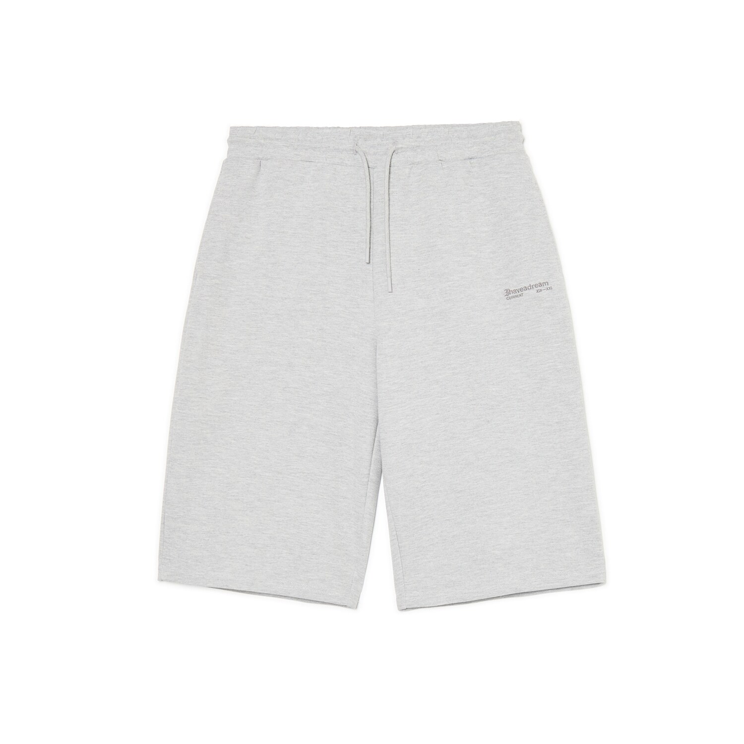 Cropp - Kraťasy s výšivkou - světle šedá