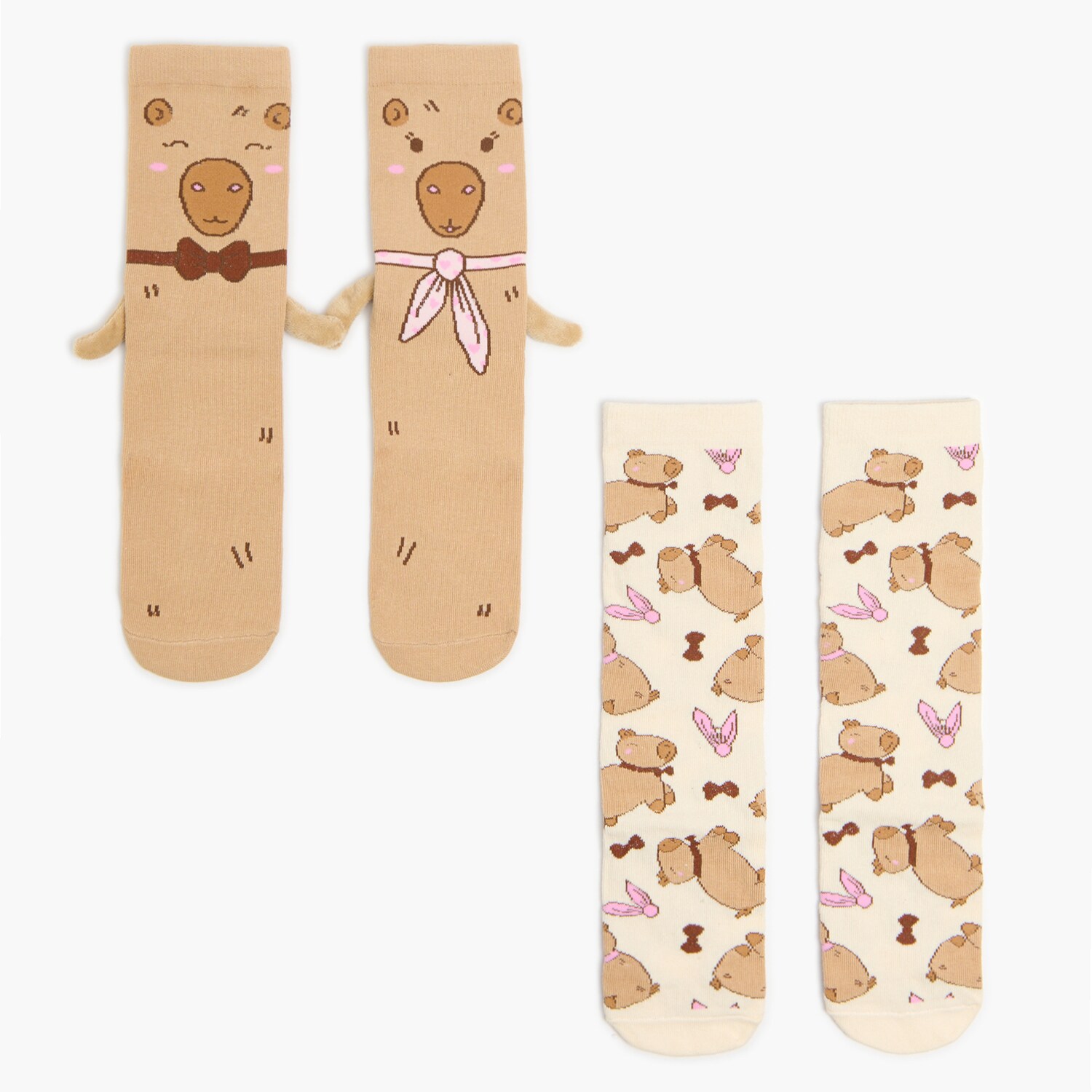 Cropp - 2 pack ponožky - vícebarevná