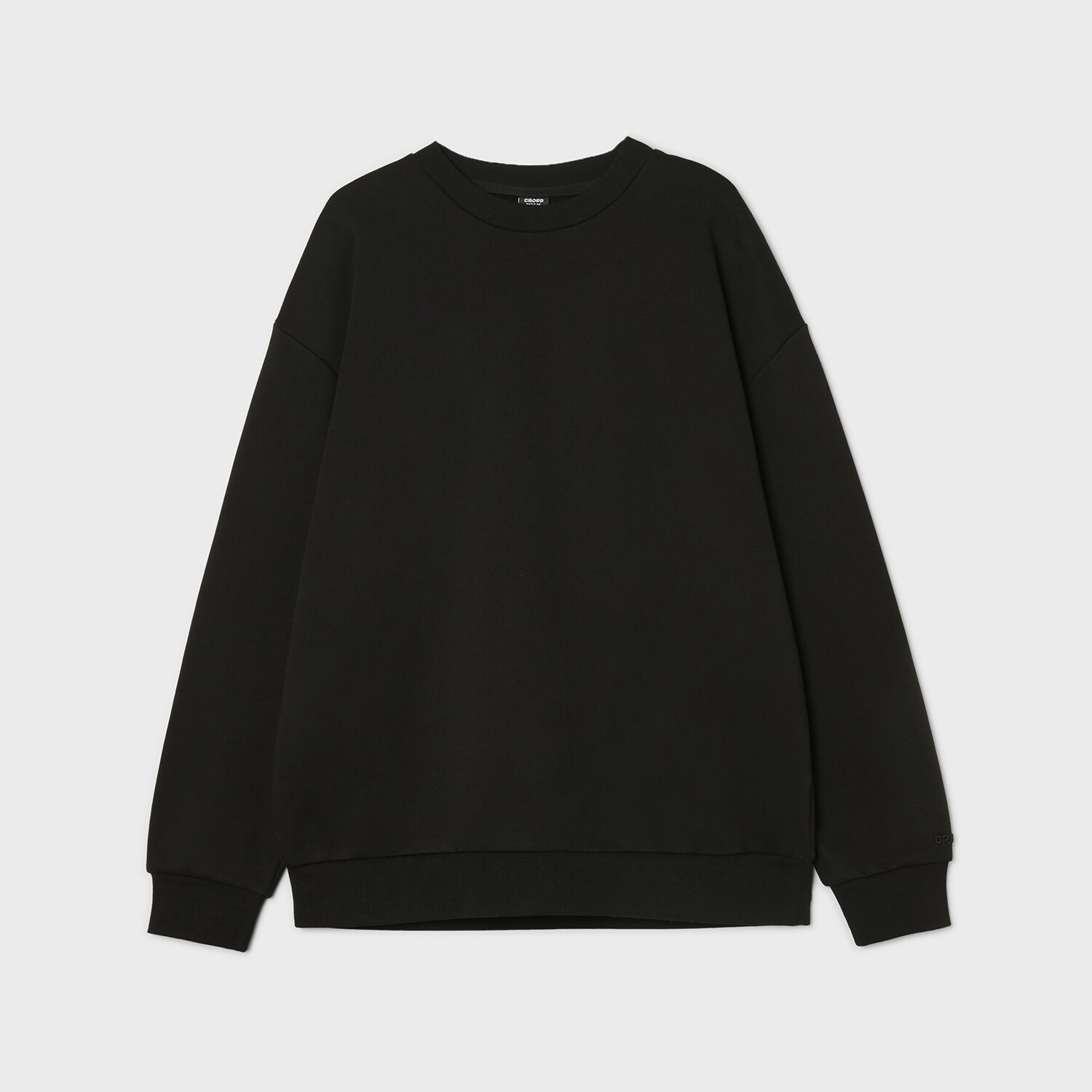 Cropp - Mikina basic - černý