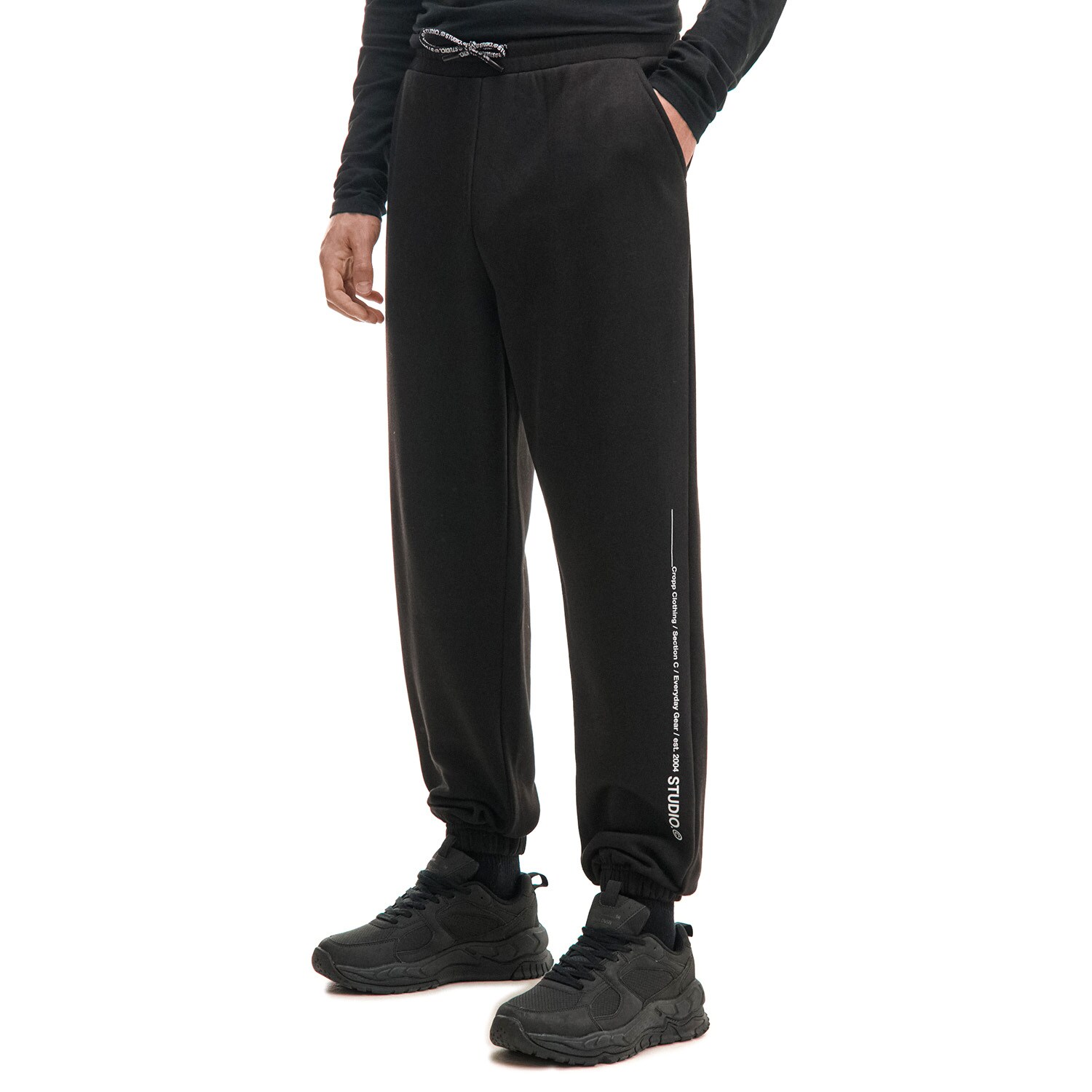 Cropp - Tepláky - černý