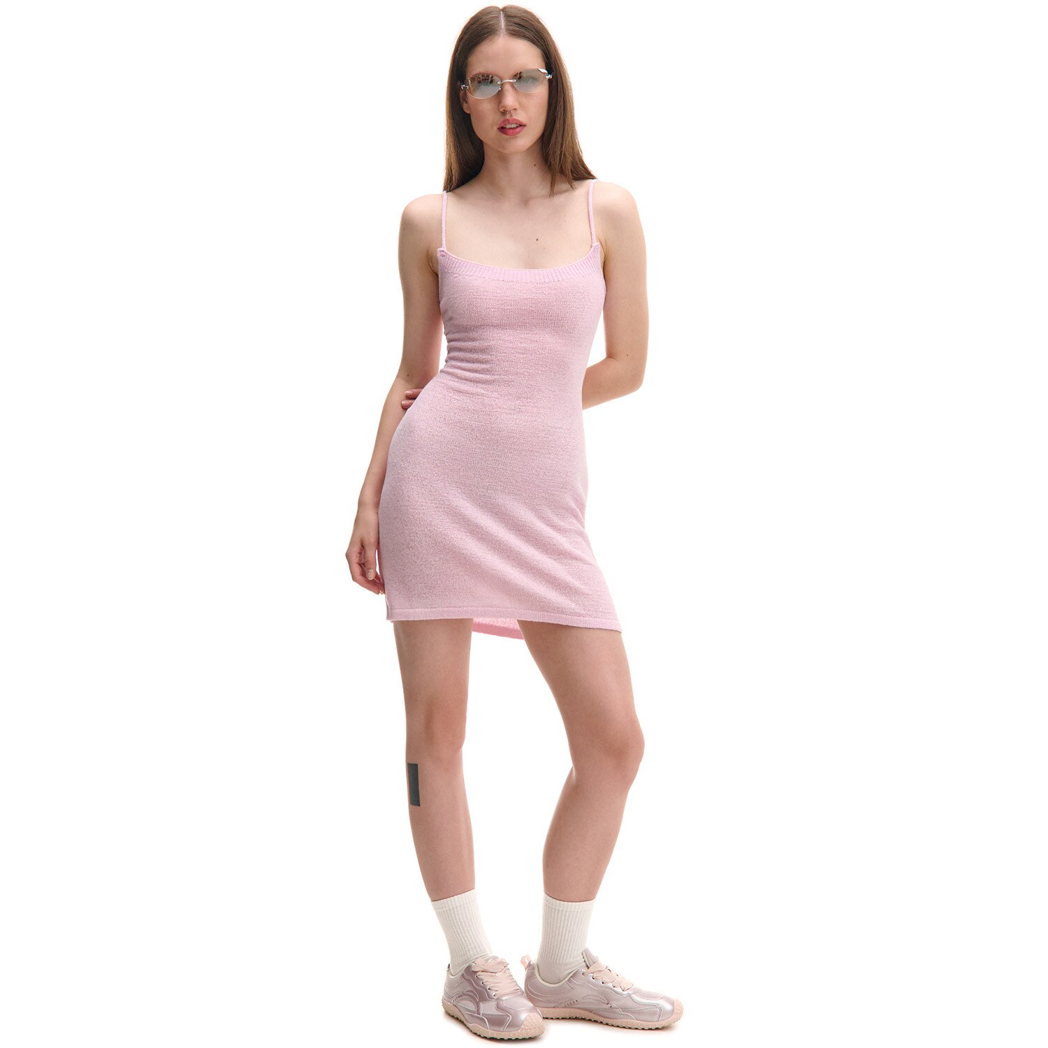 Cropp - Šaty s odhalenými zády - levandulová