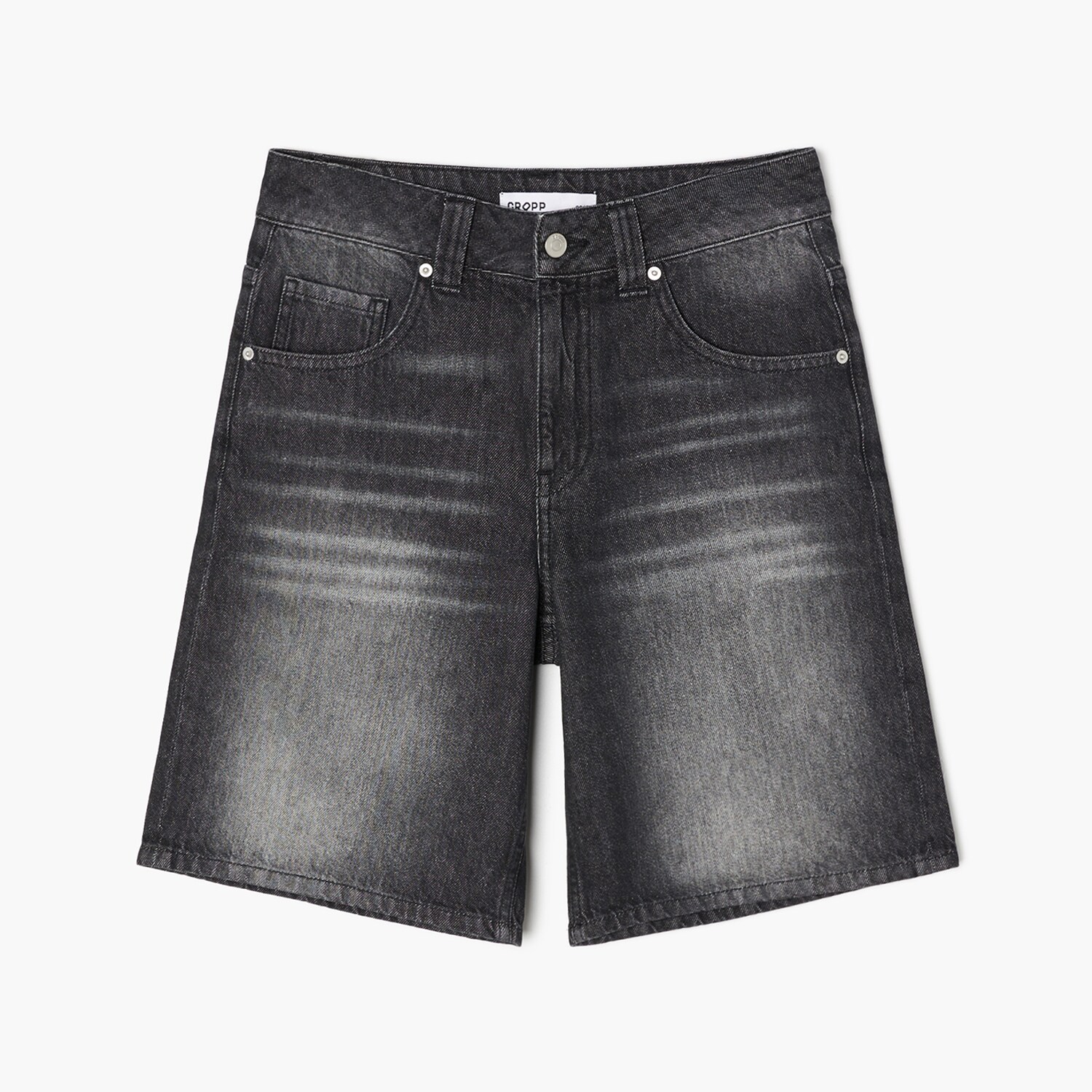 Cropp - Džínové šortky - černý
