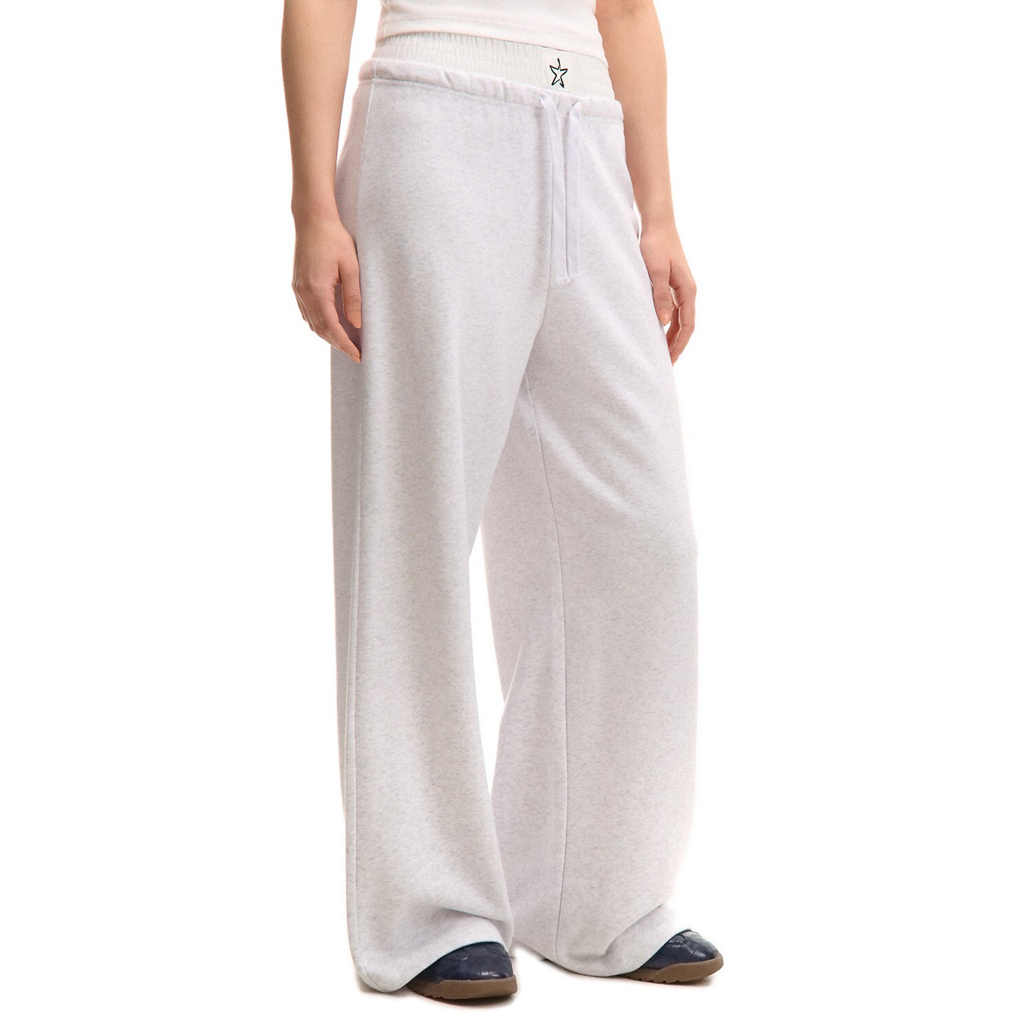 Cropp - Tepláky - světle šedá