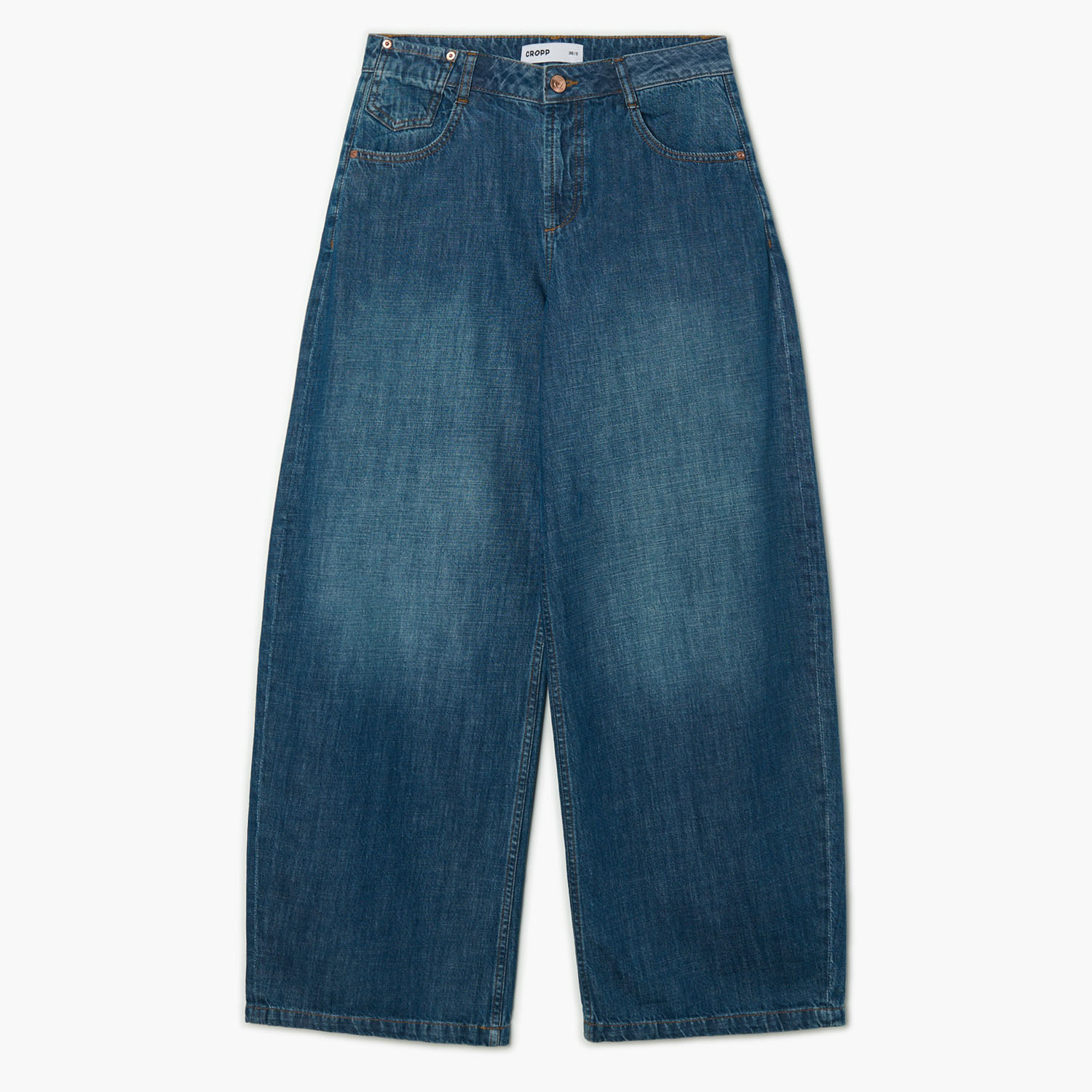 Cropp - Džíny slouchy fit - džínová