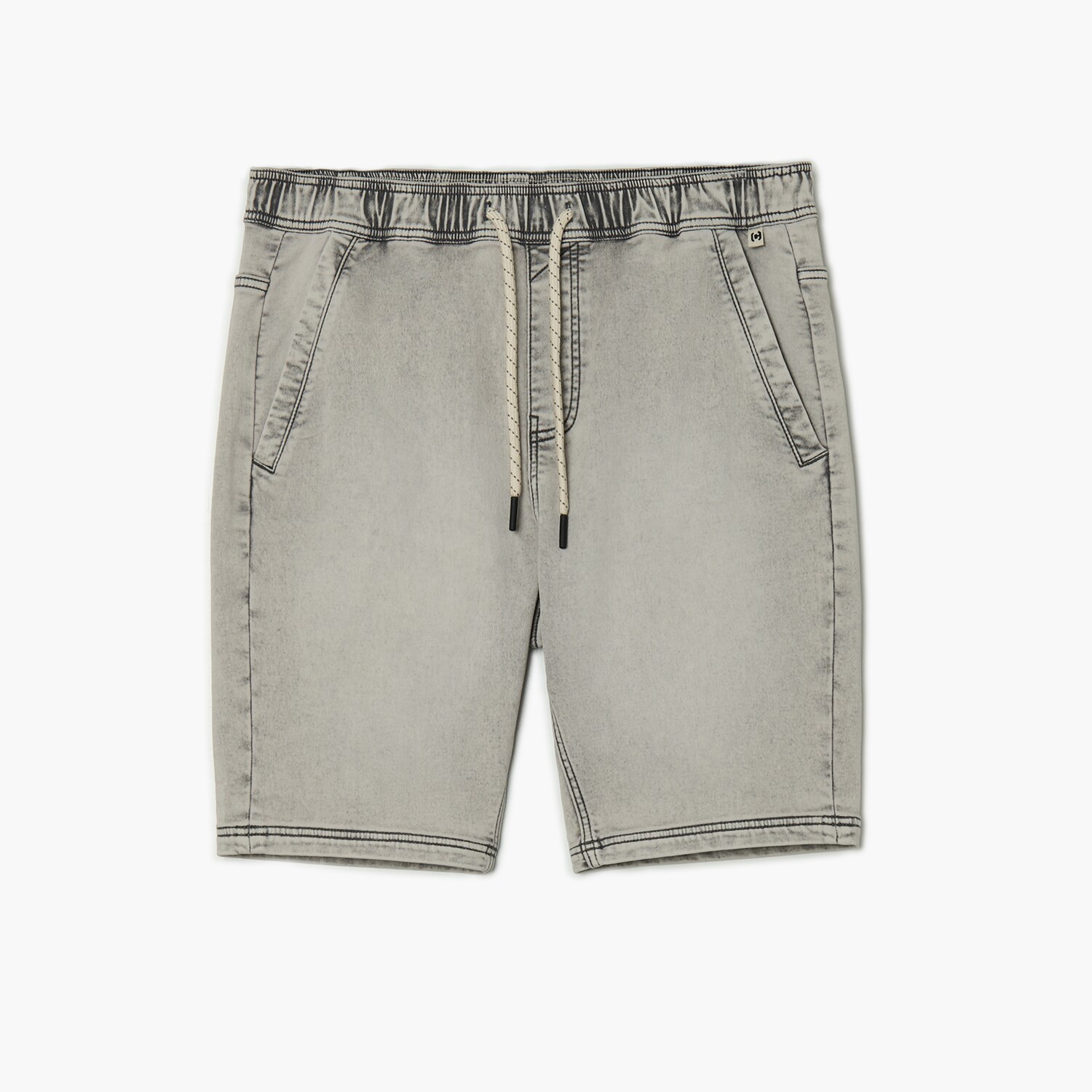 Cropp - Džínové šortky - světle šedá