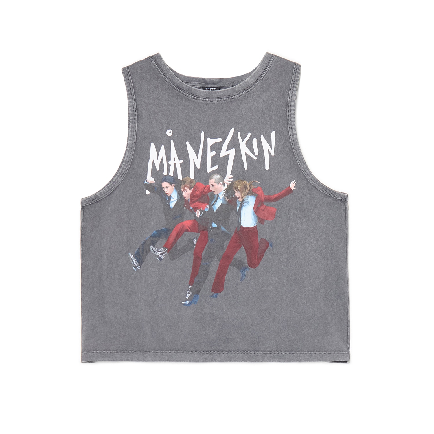 Cropp - Tank top Måneskin - tmavě šedá