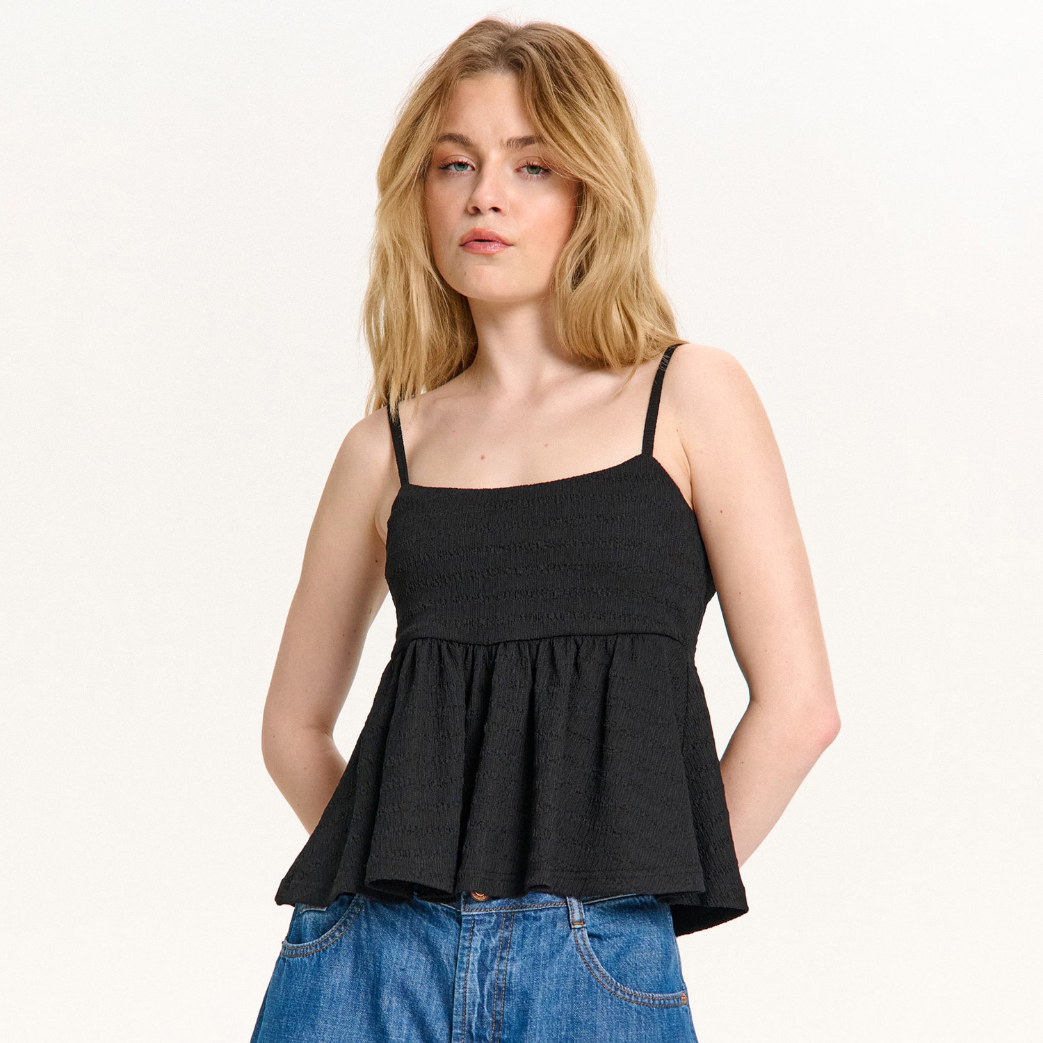 Cropp - Tílko - černý