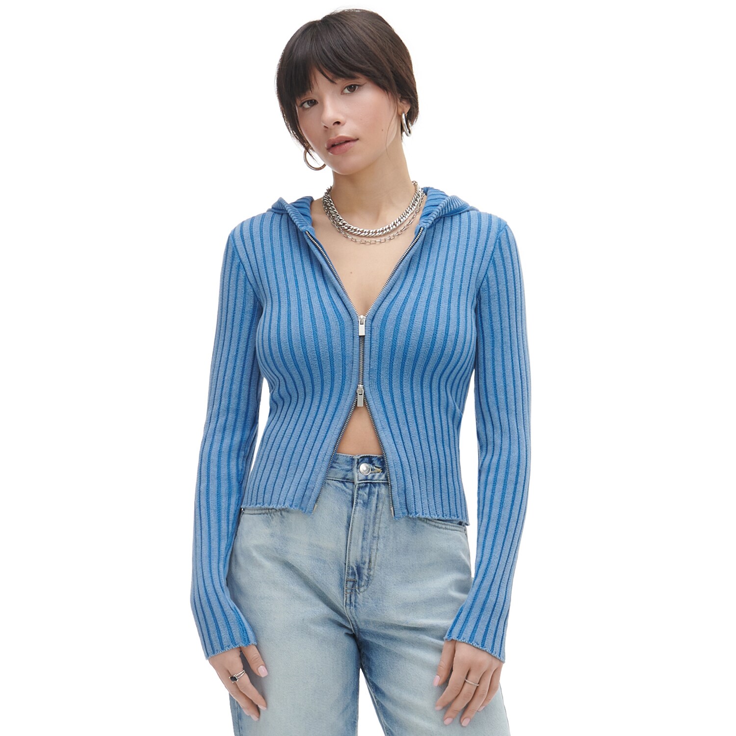 Cropp - Pullover - Blau