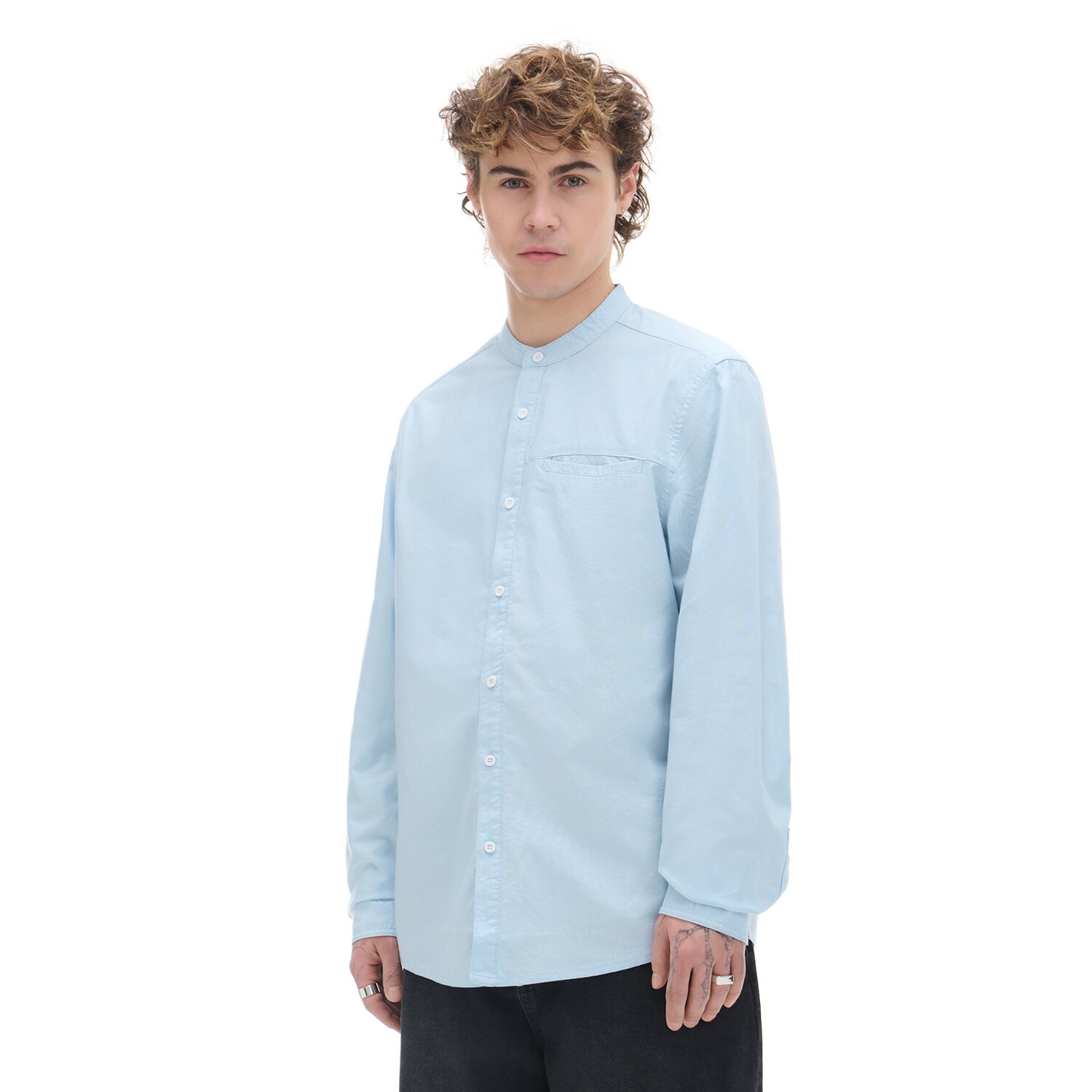 Cropp - Hemd - Hellblau
