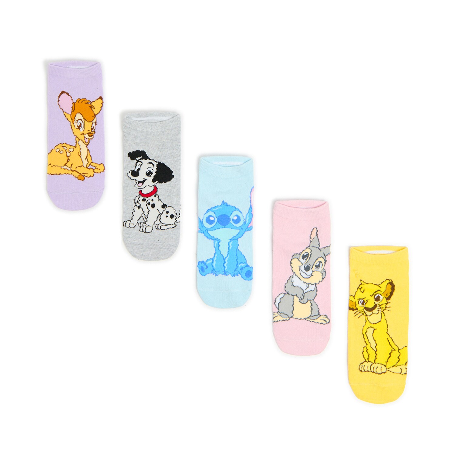 Cropp - Komplet od 5 pari čarapa s printom Disney - šaren