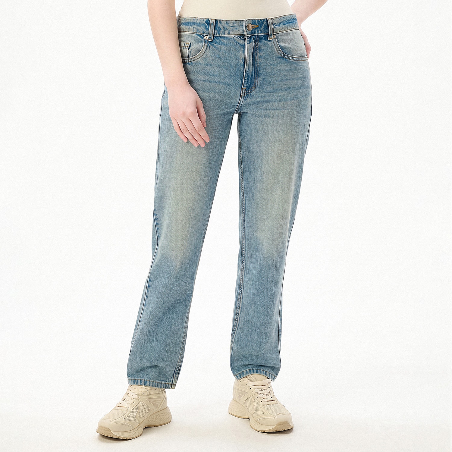 Cropp - Traperice mom kroja - plava