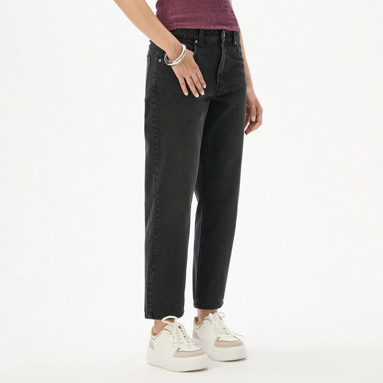 Cropp - Traperice mom kroja - crno