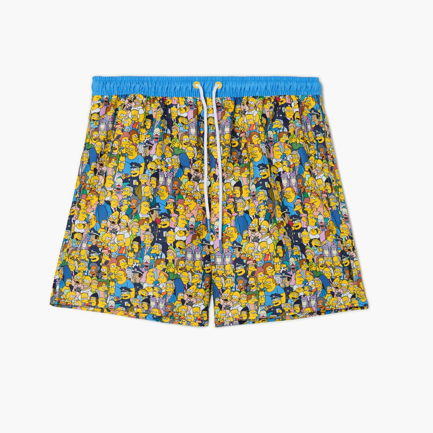 Cropp - Kupaće hlače s ponavljajućim uzorkom The Simpsons - plava