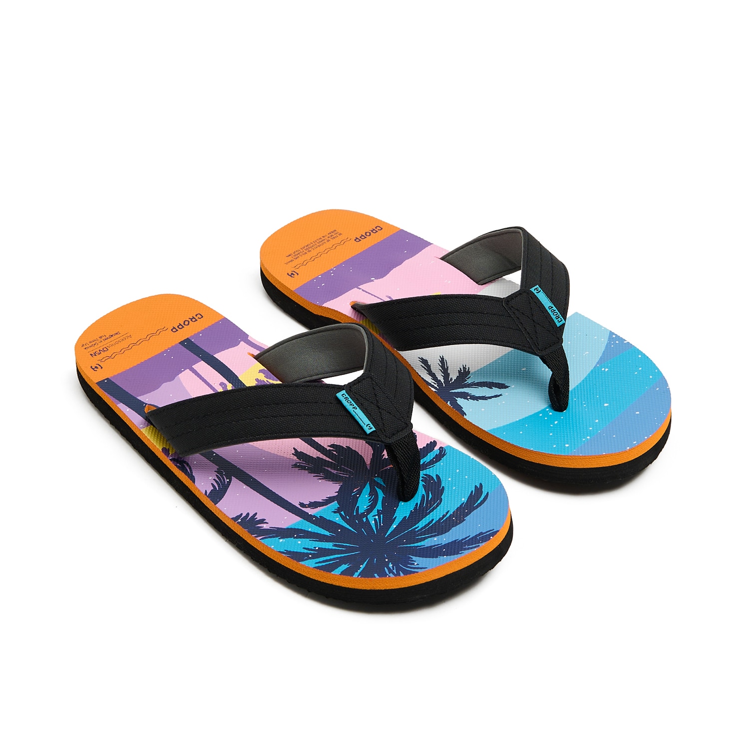 Cropp - Japanke s printom - plava
