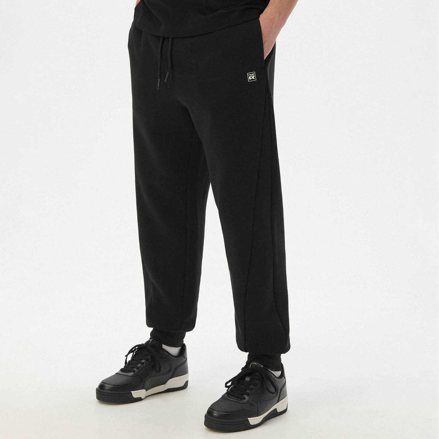 Cropp - Sportske jogger hlače - crno
