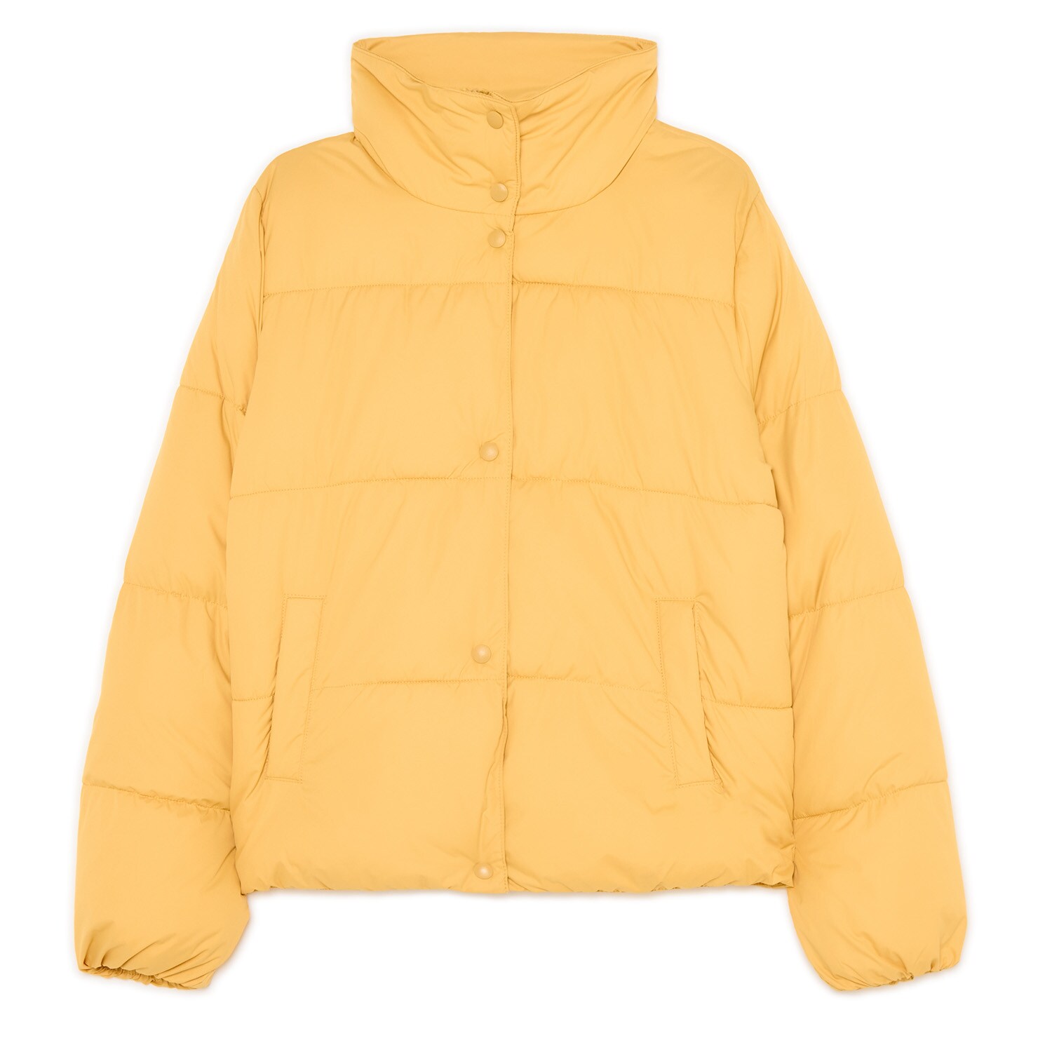 Cropp - Puffer jakna - boja senfa