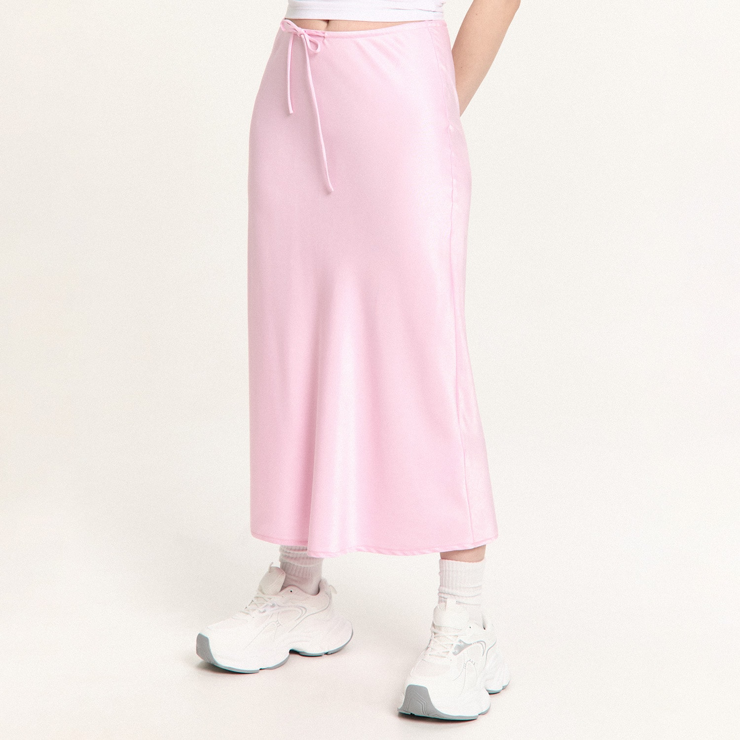 Cropp - Maxi suknja - pastelnoružičasto