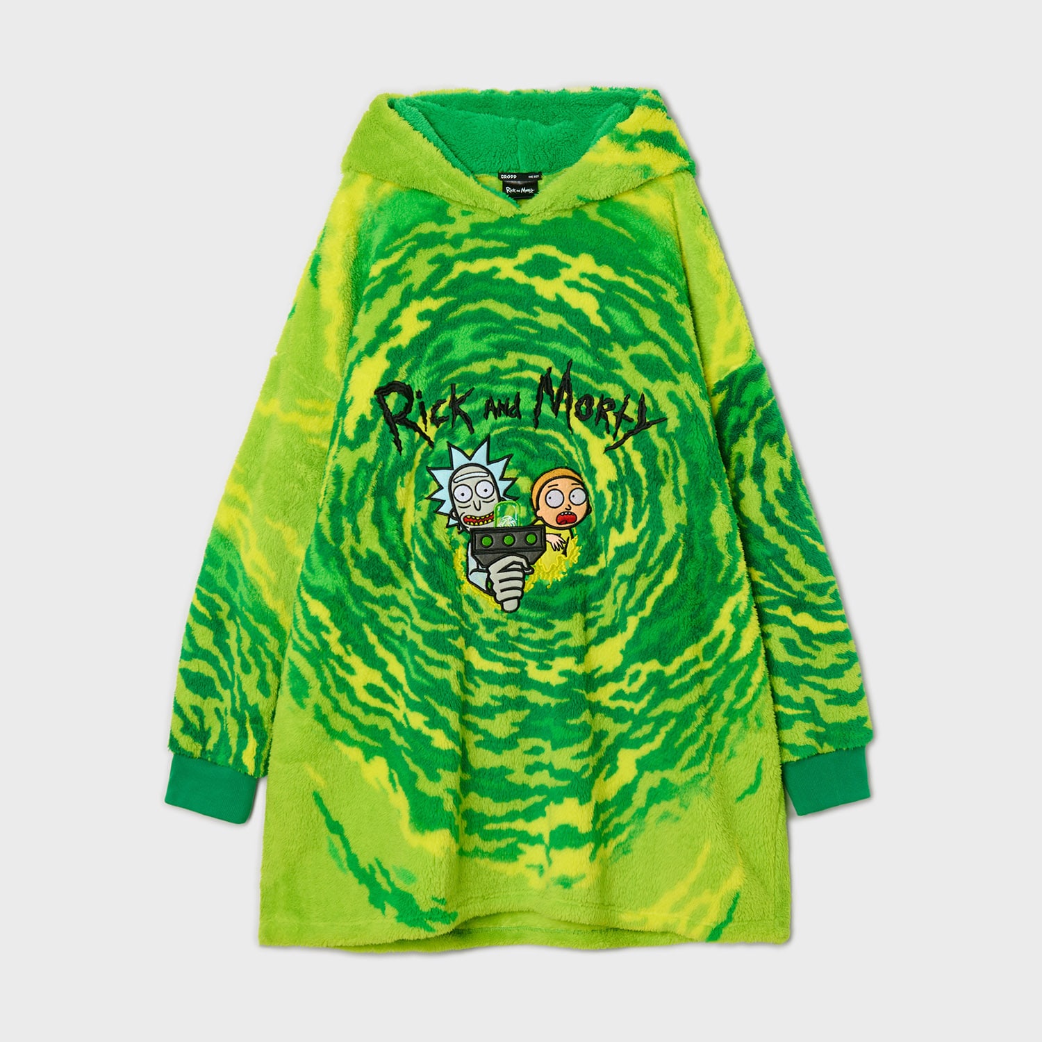 Cropp - Snuddie Rick and Morty - zelena